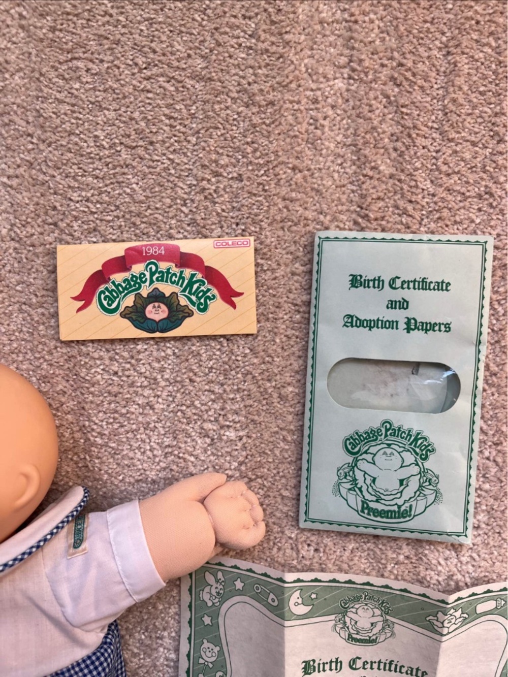 Vintage Cabbage Patch Kid 1978-1982 - Picture 3 of 7